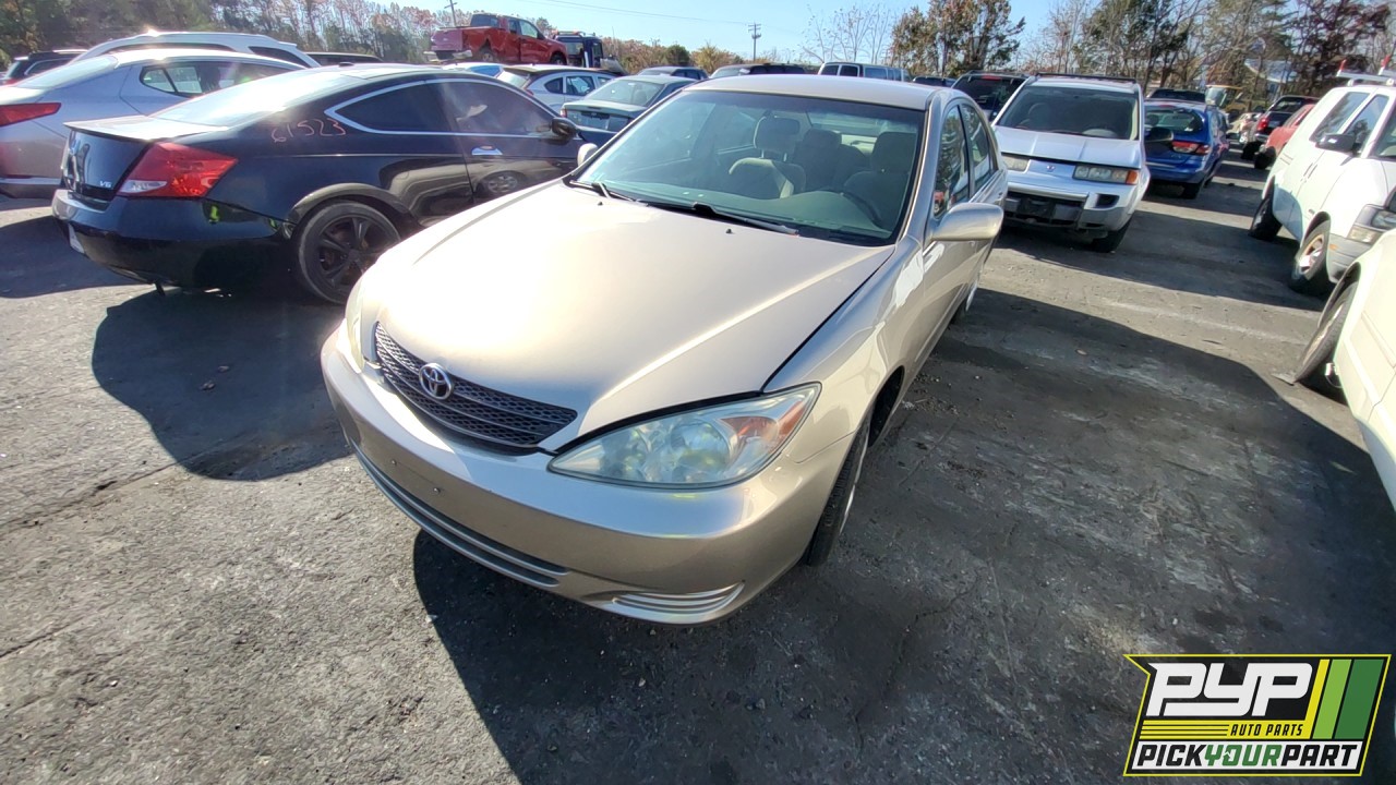 2002 TOYOTA CAMRY available for parts