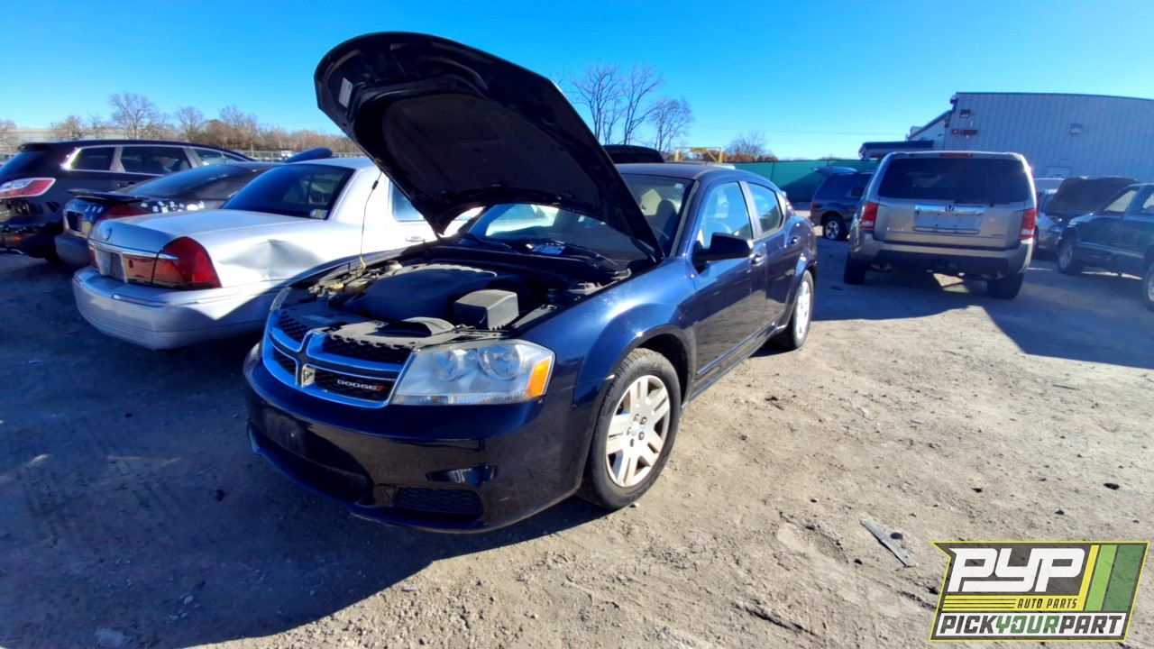 2012 DODGE AVENGER partes disponibles