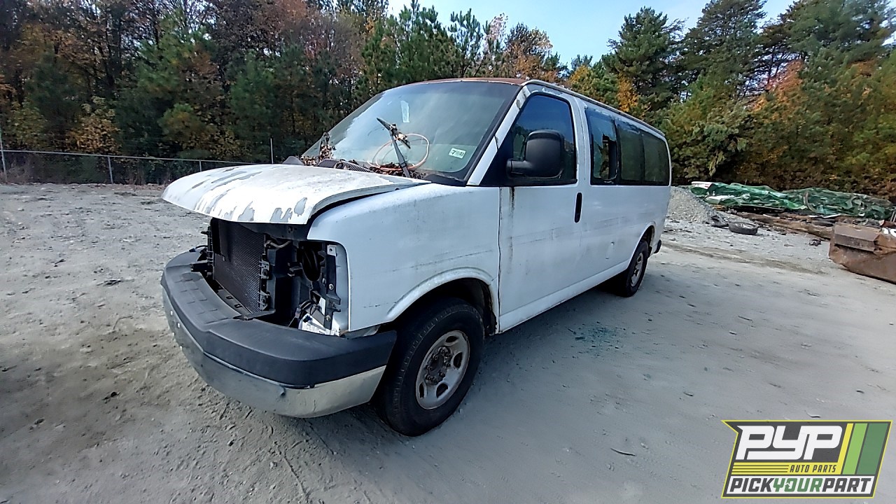 2007 CHEVROLET EXPRESS 3500 partes disponibles