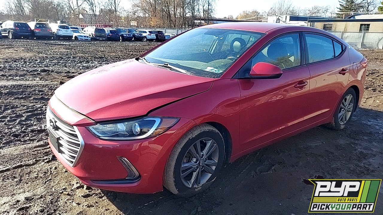 2017 HYUNDAI ELANTRA partes disponibles