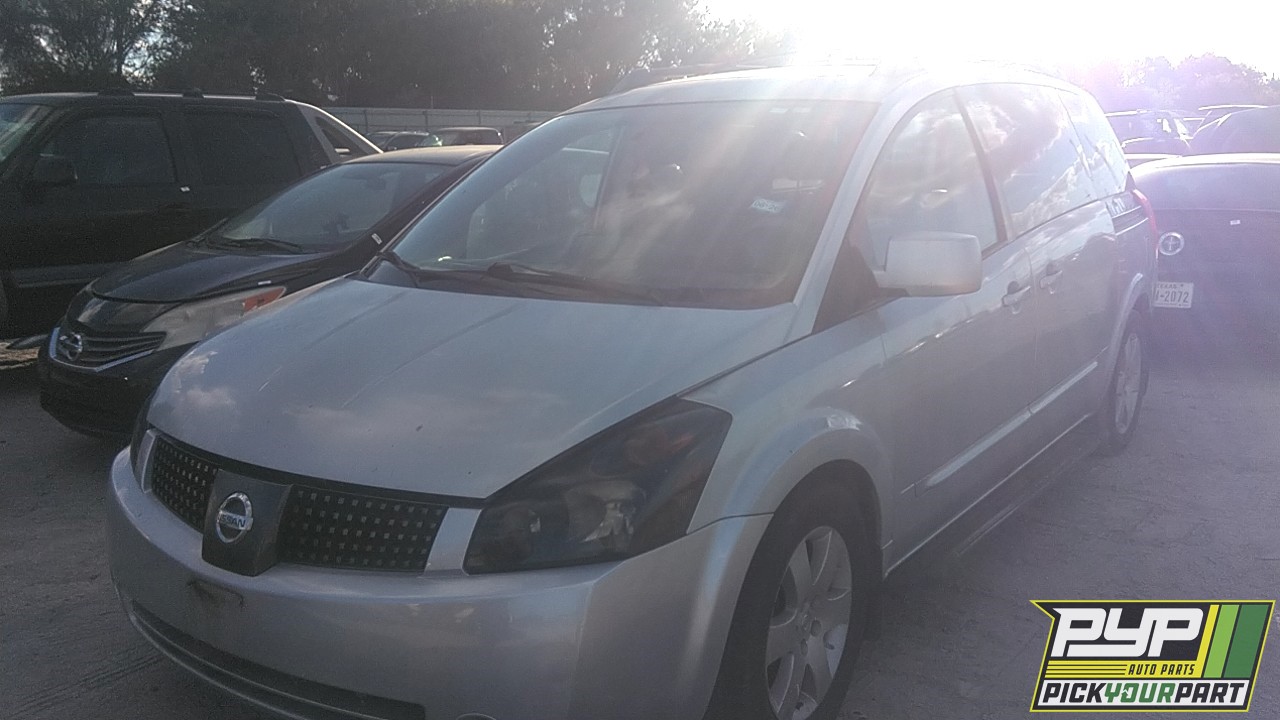 2004 NISSAN QUEST partes disponibles