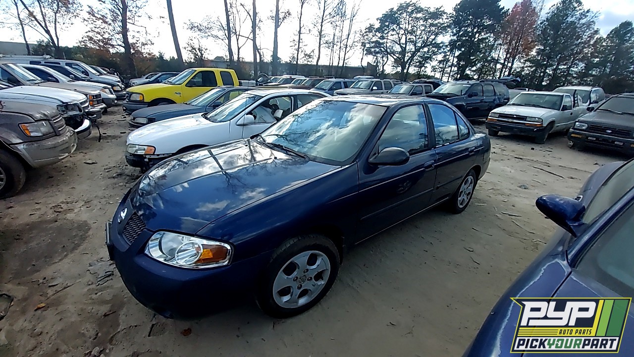 2005 NISSAN SENTRA partes disponibles