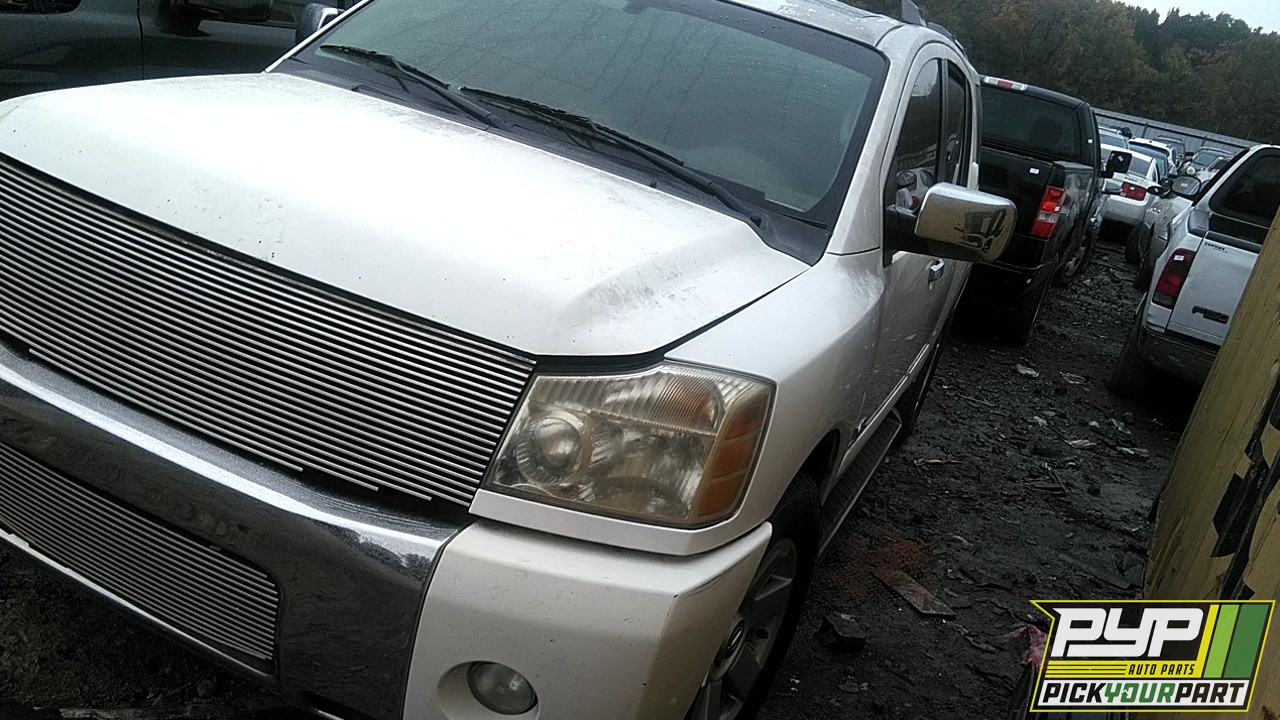 2007 NISSAN ARMADA available for parts