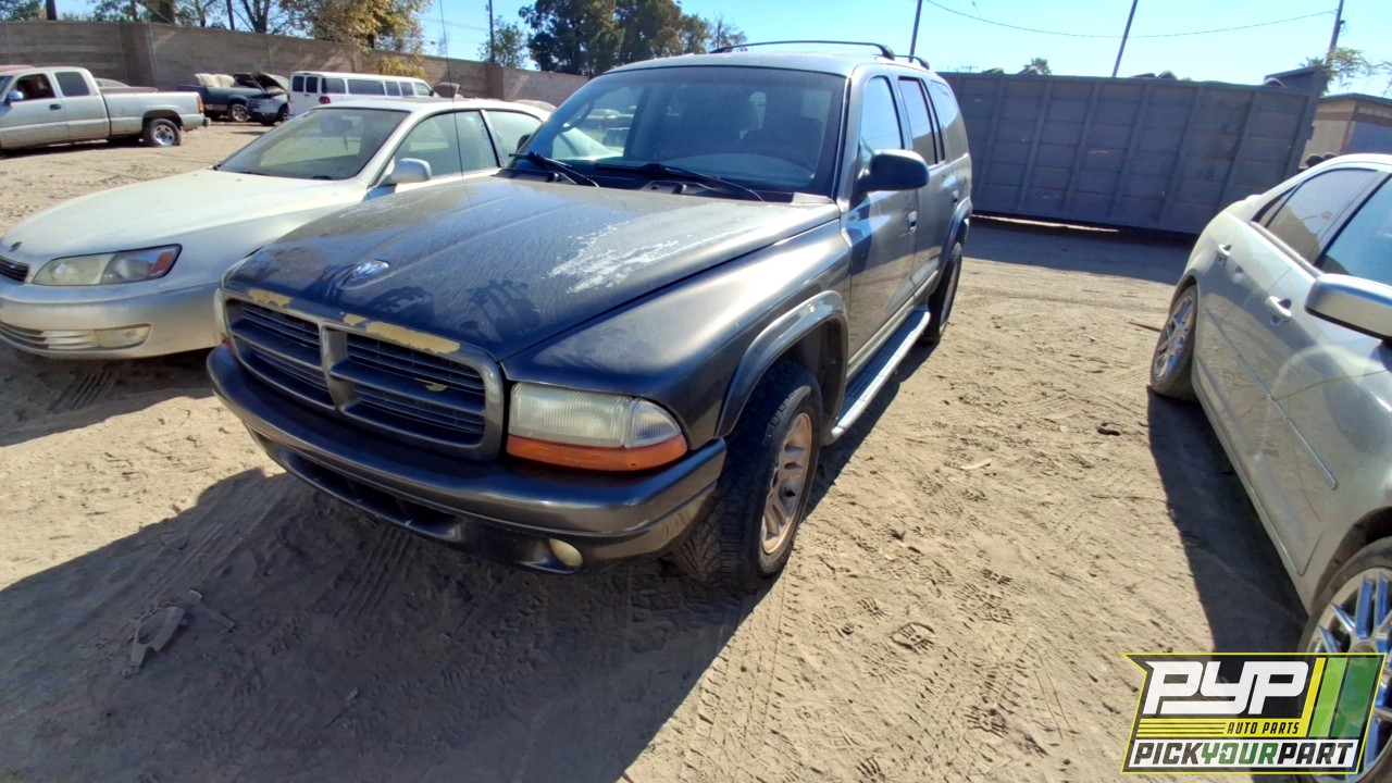 2001 DODGE DURANGO partes disponibles