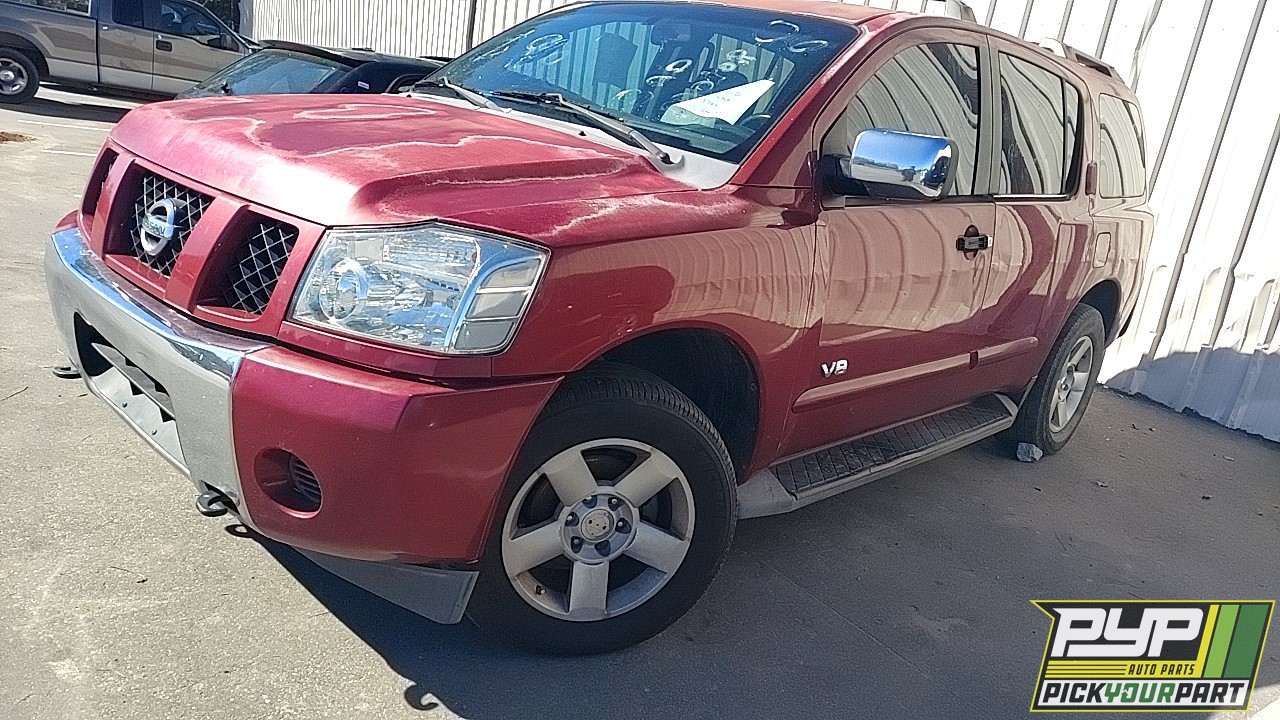 2006 NISSAN ARMADA available for parts