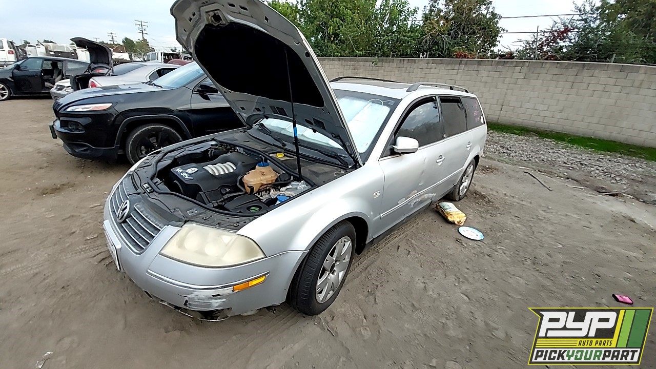 2003 VOLKSWAGEN PASSAT partes disponibles