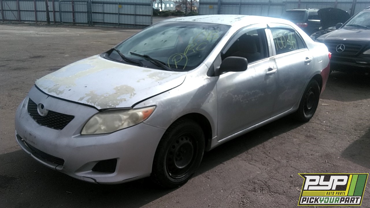 2009 TOYOTA COROLLA partes disponibles