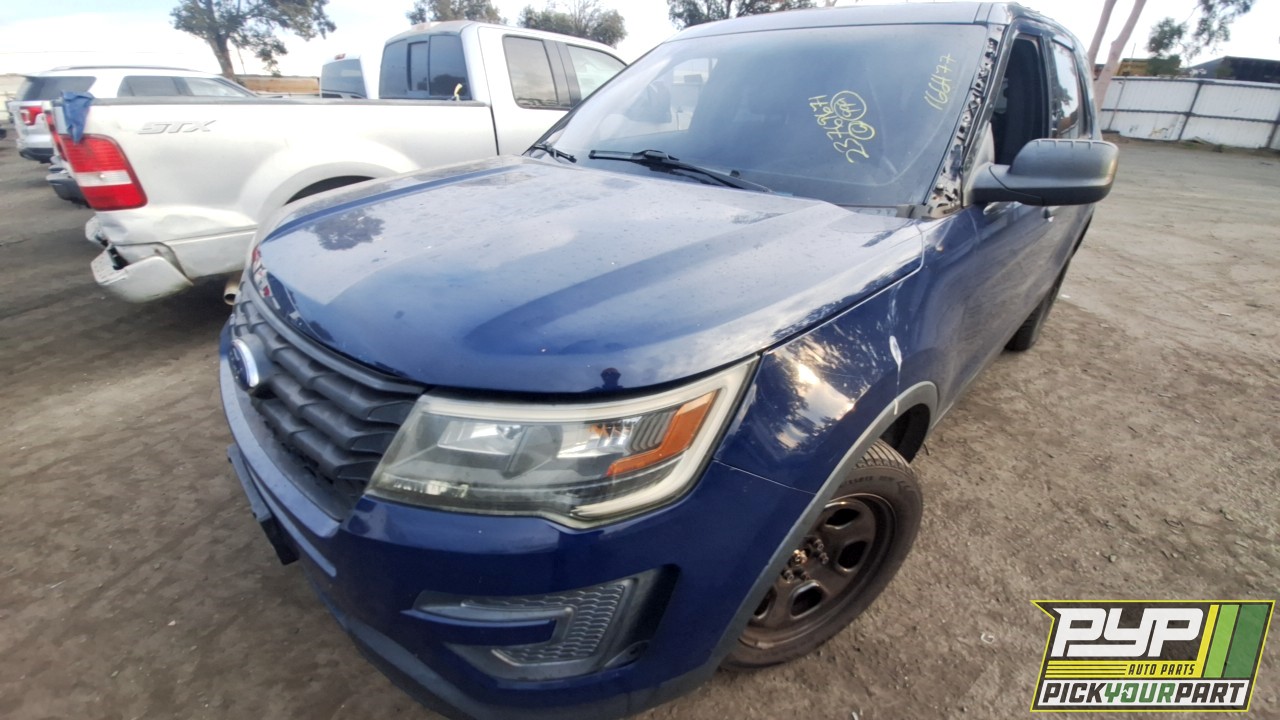 2016 FORD EXPLORER partes disponibles