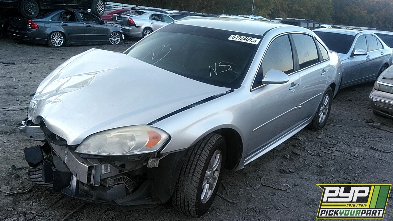 2012 CHEVROLET IMPALA partes disponibles