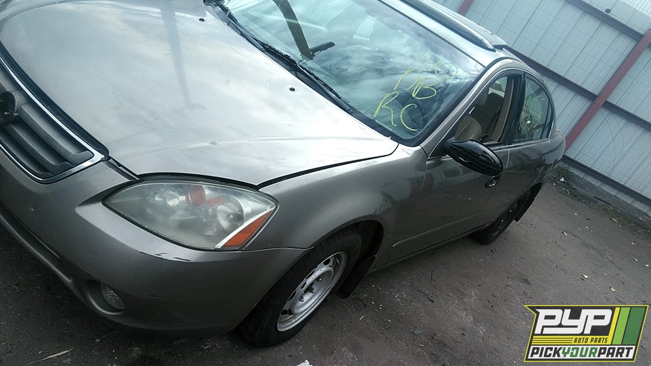 2003 NISSAN ALTIMA partes disponibles