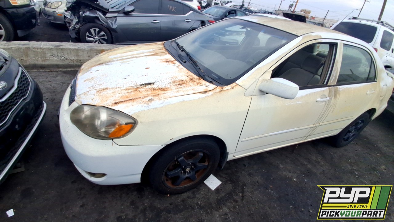 2005 TOYOTA COROLLA partes disponibles