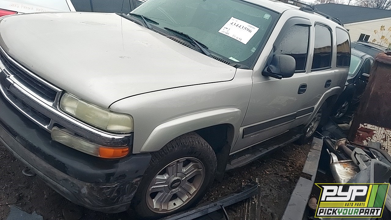 2004 CHEVROLET TAHOE partes disponibles