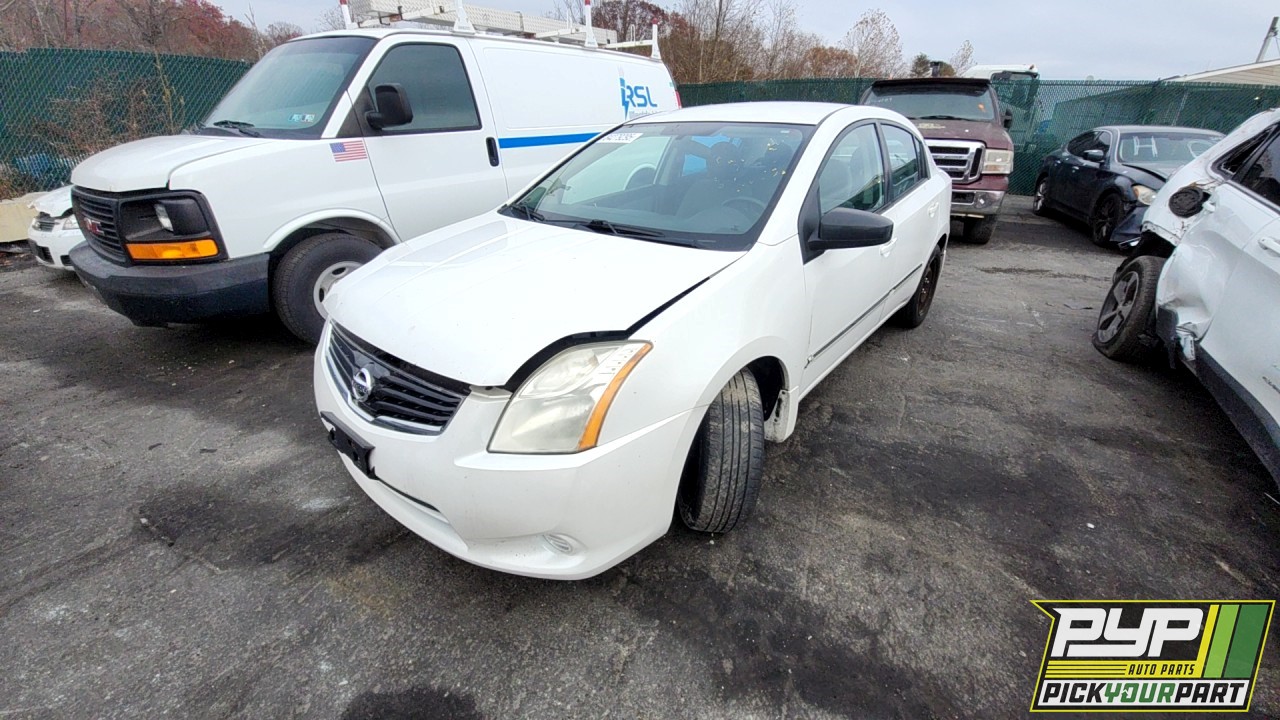 2012 NISSAN SENTRA partes disponibles