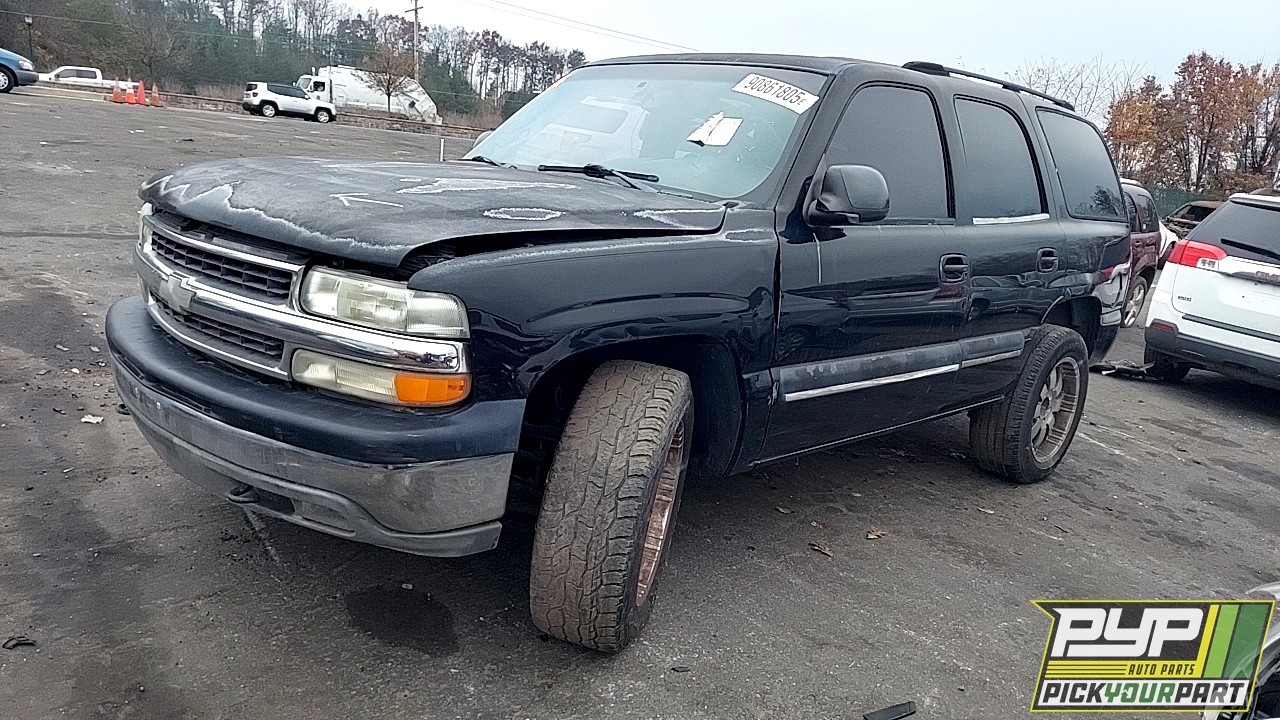 2004 CHEVROLET TAHOE partes disponibles