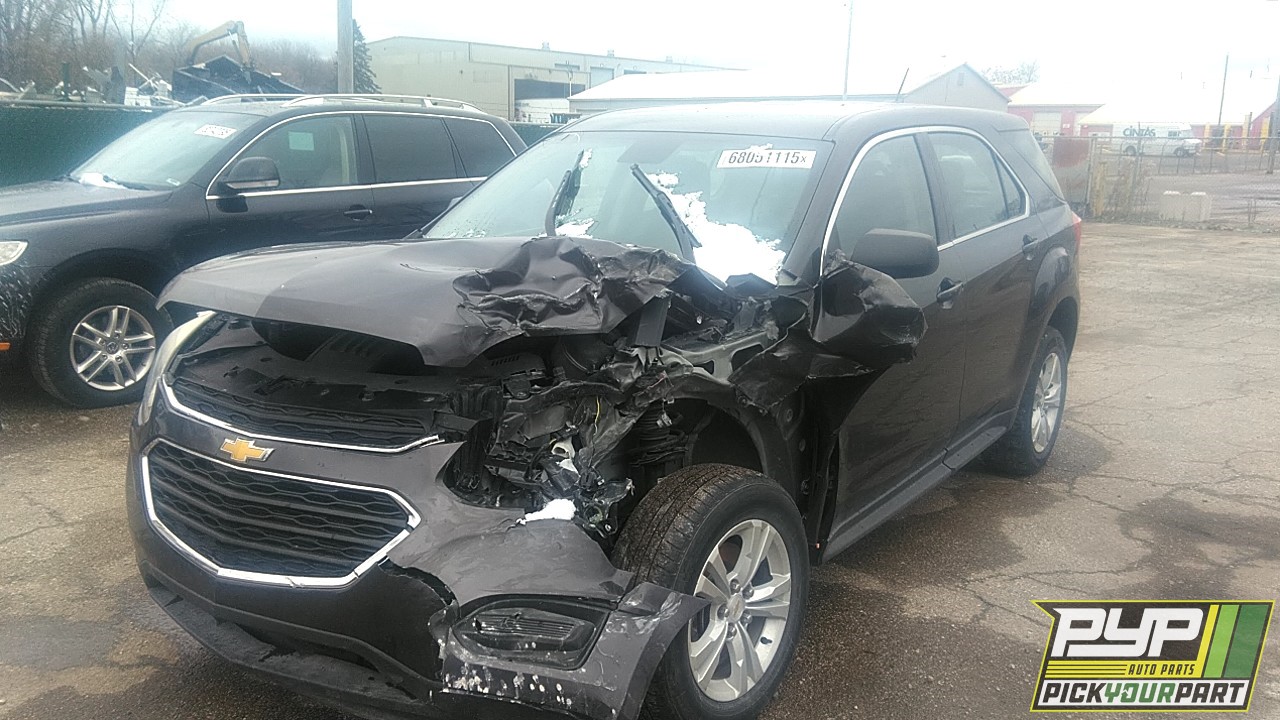 2016 CHEVROLET EQUINOX partes disponibles