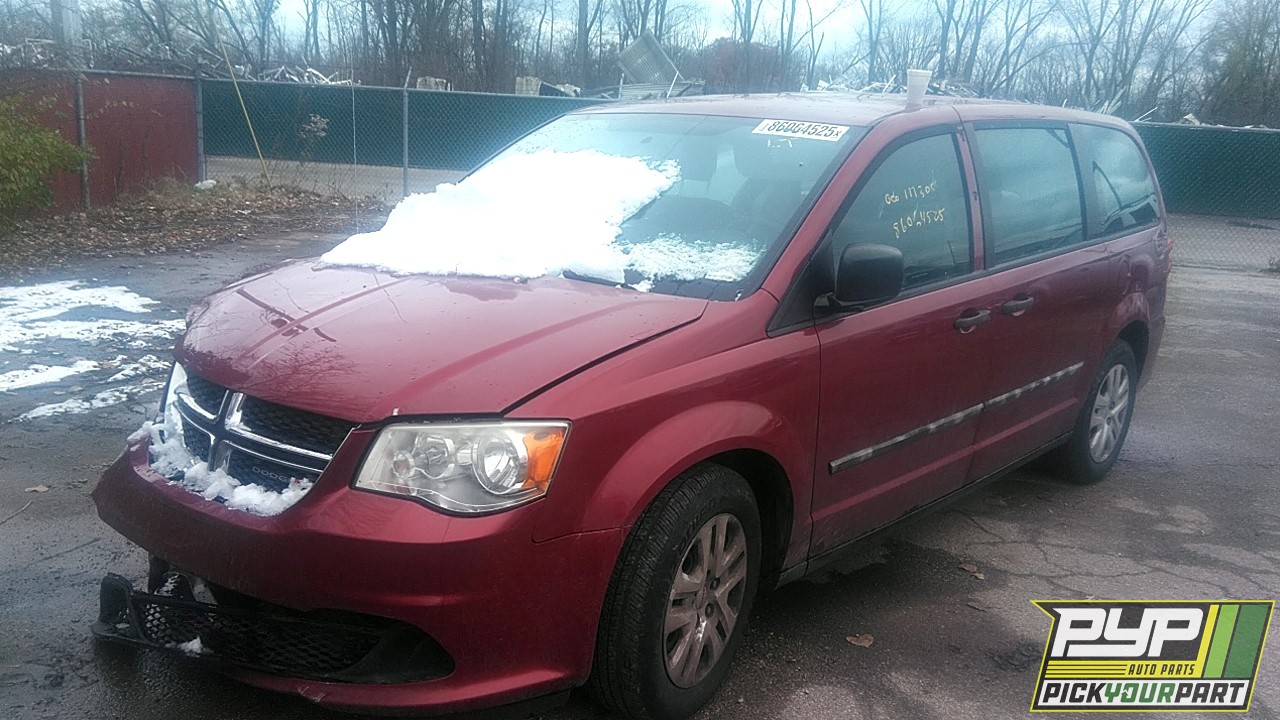 2014 DODGE GRAND CARAVAN partes disponibles