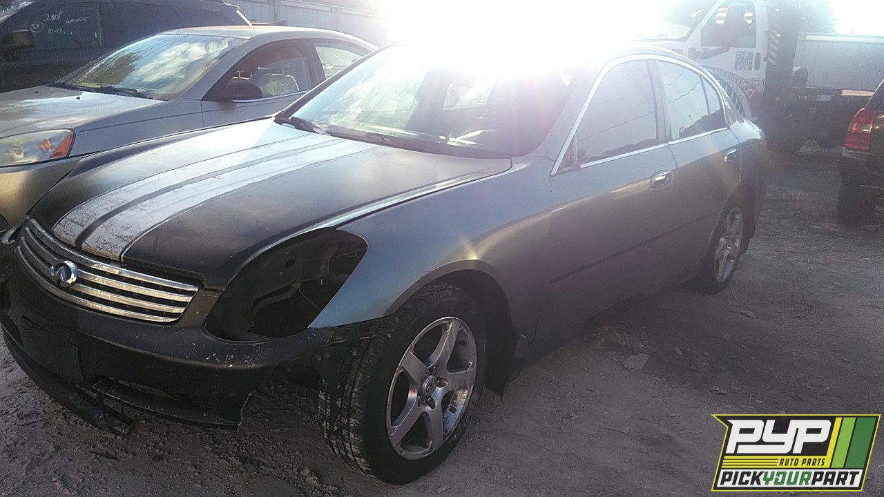 2004 INFINITI G35 available for parts