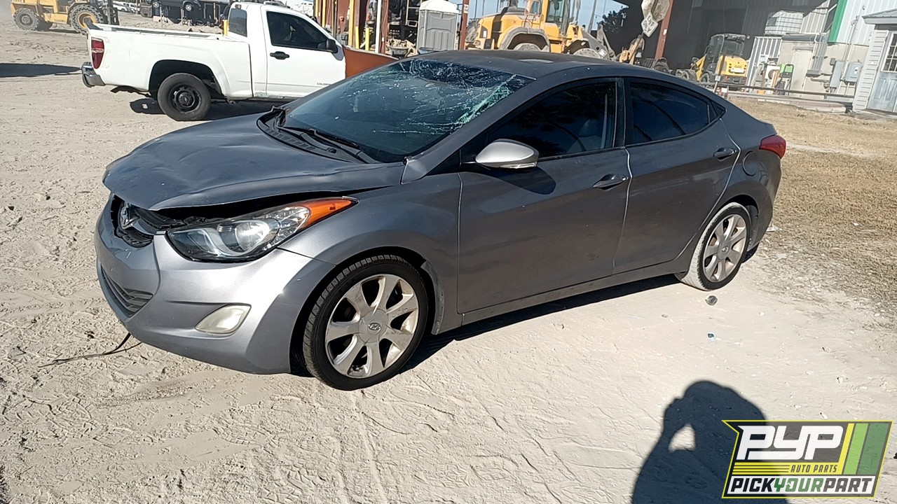 2011 HYUNDAI ELANTRA partes disponibles
