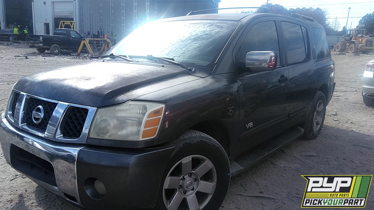 2005 NISSAN ARMADA available for parts