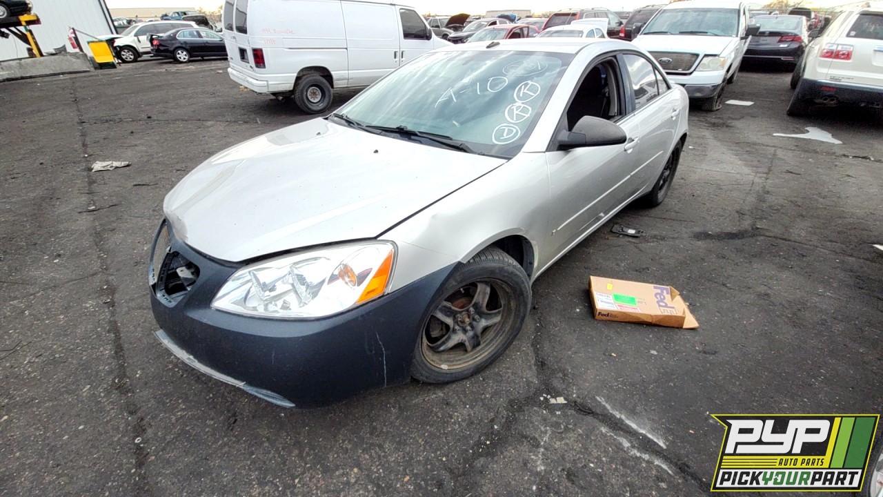 2008 PONTIAC G6 available for parts