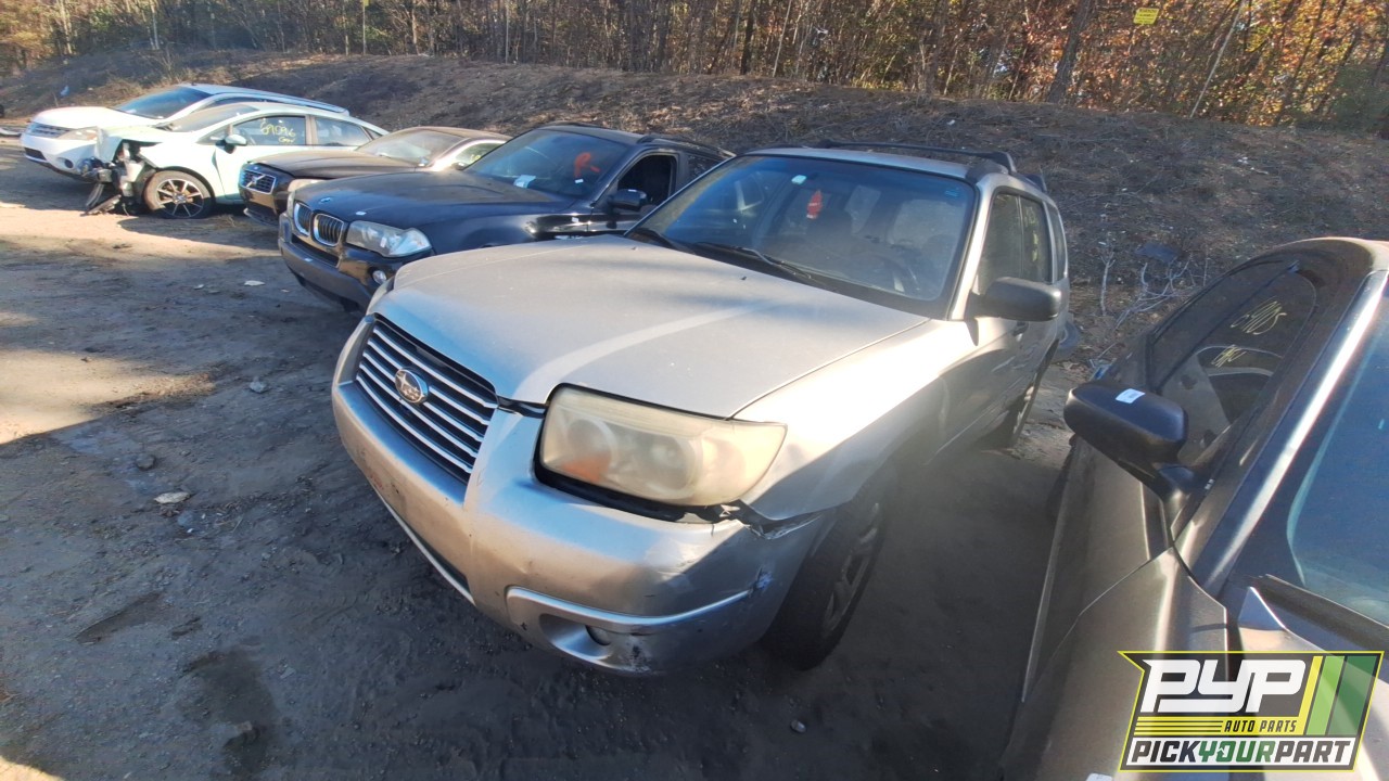 2006 SUBARU FORESTER partes disponibles