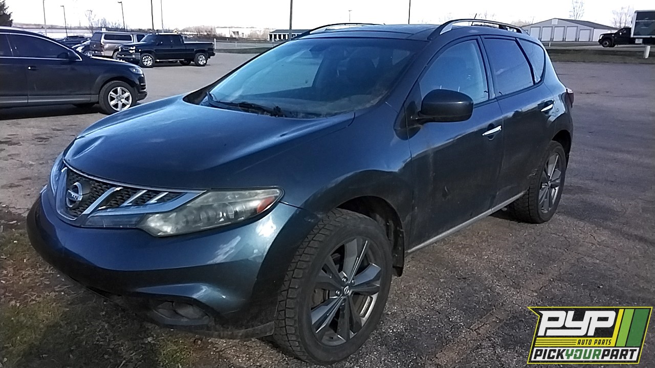 2012 NISSAN MURANO available for parts