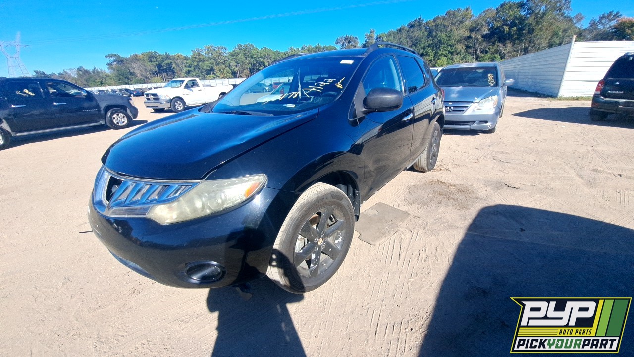 2009 NISSAN MURANO partes disponibles
