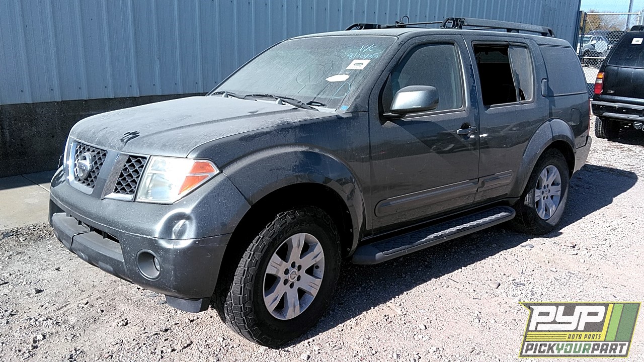 2005 NISSAN PATHFINDER partes disponibles