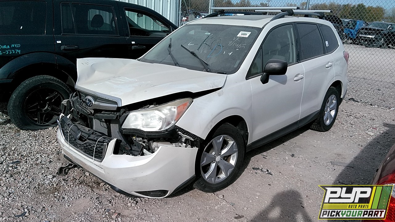 2015 SUBARU FORESTER available for parts