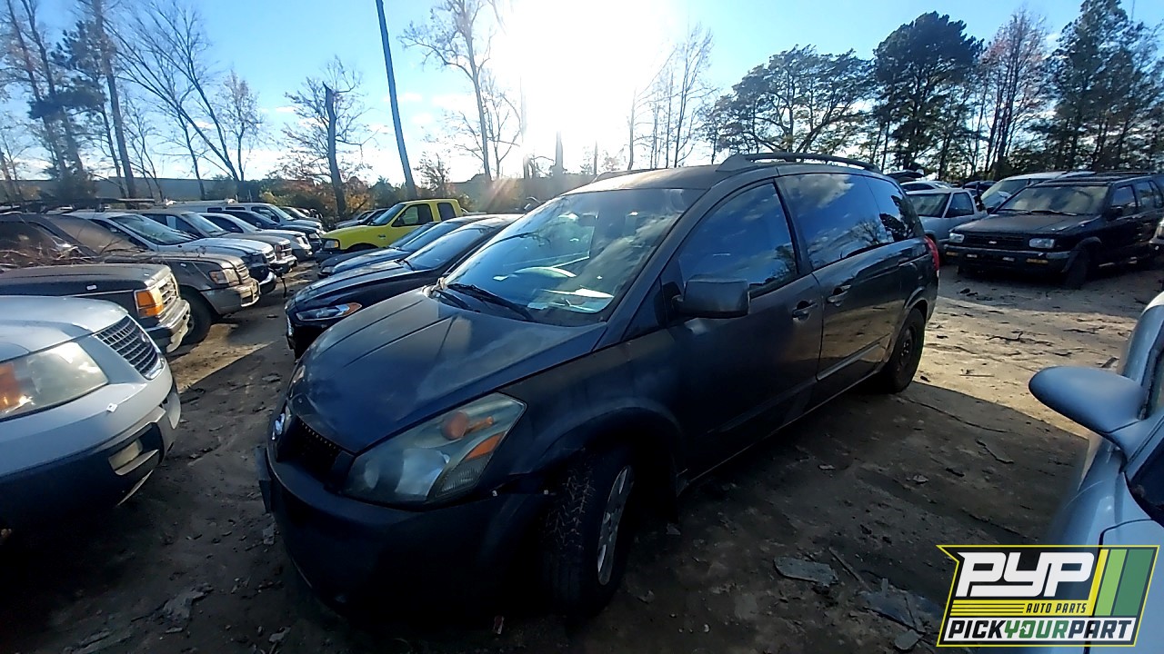 2005 NISSAN QUEST partes disponibles