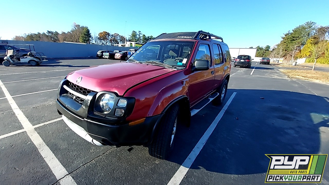 2003 NISSAN XTERRA partes disponibles