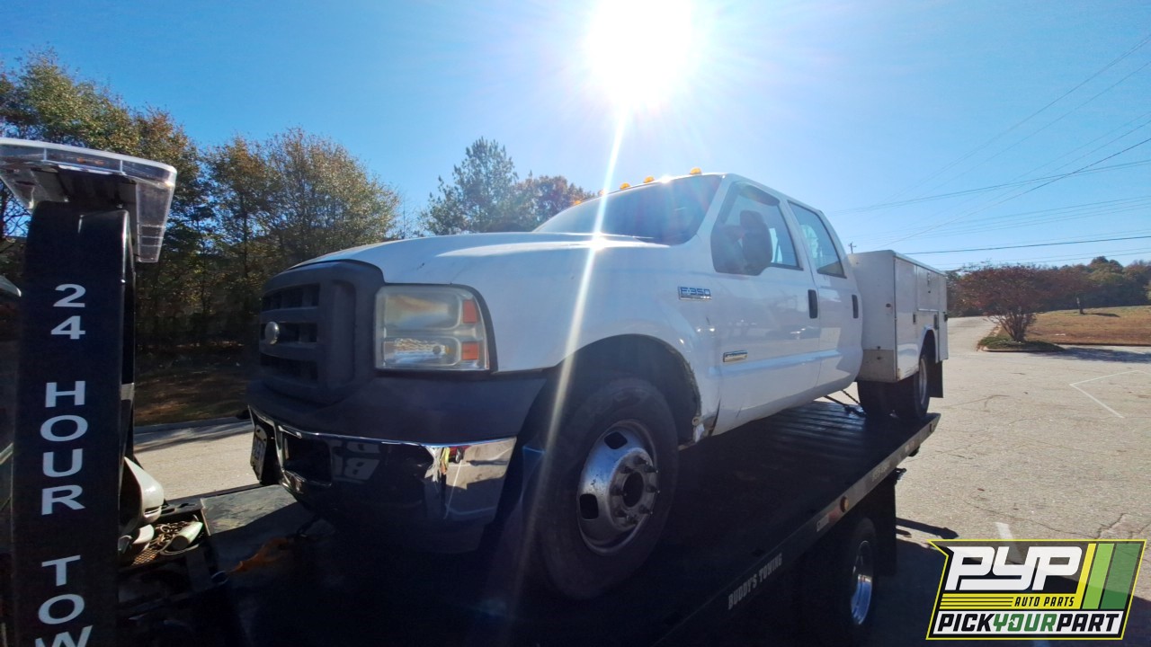 2006 FORD F-350 SUPER DUTY partes disponibles