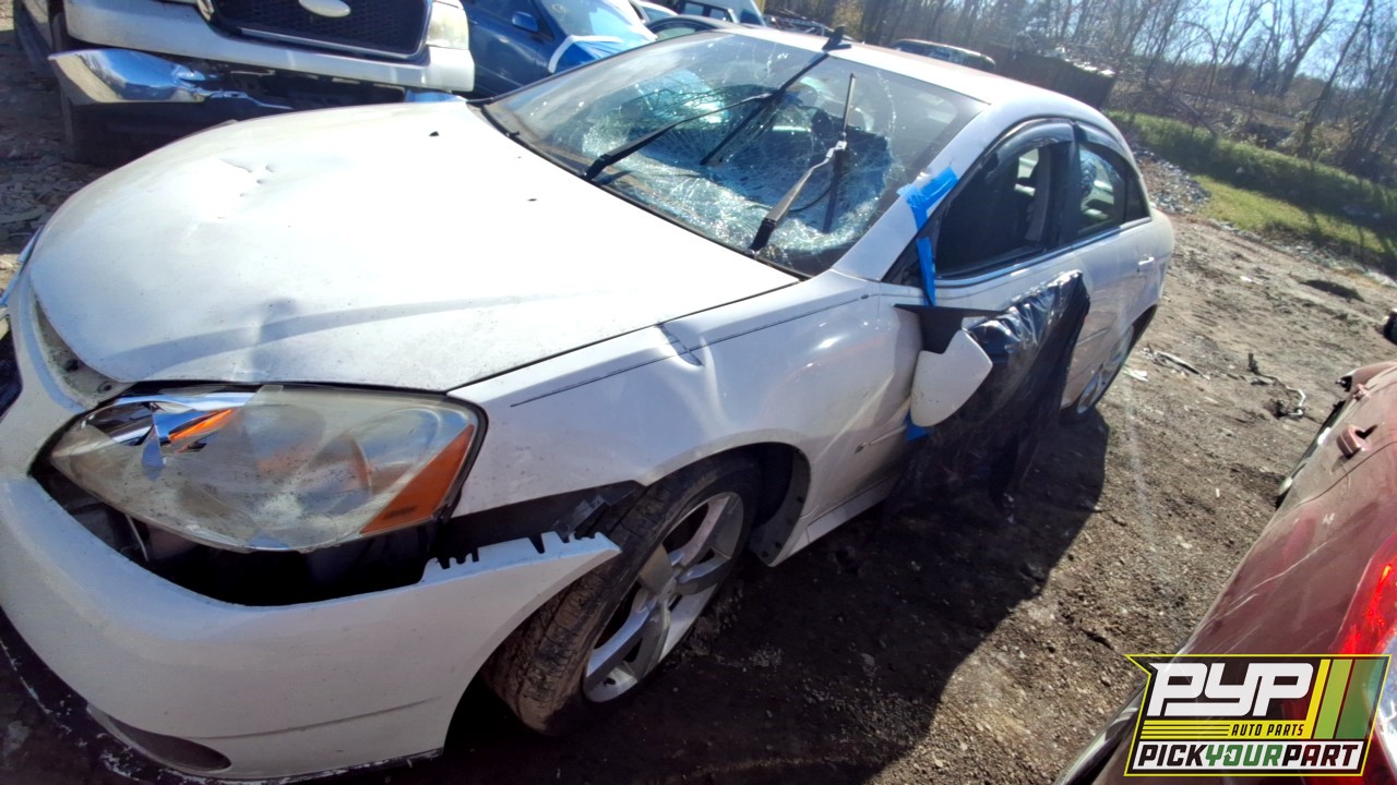 2008 PONTIAC G6 partes disponibles