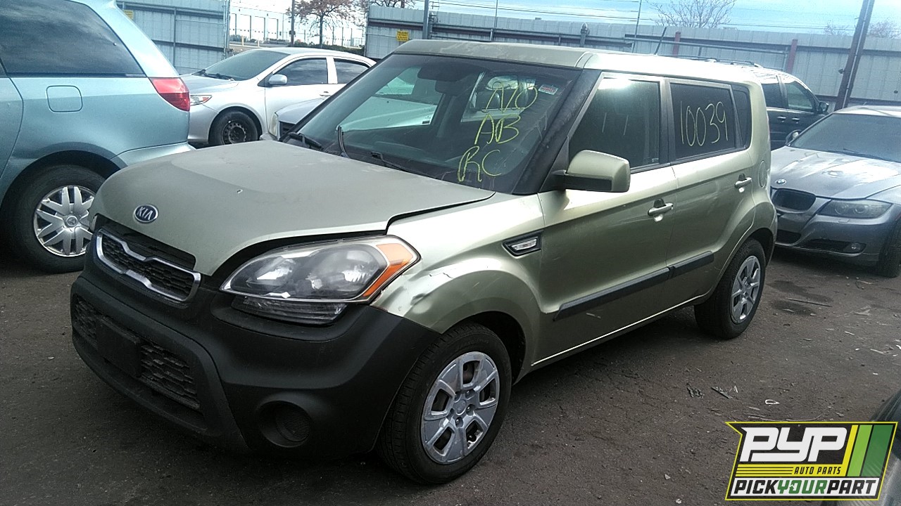 2012 KIA SOUL partes disponibles