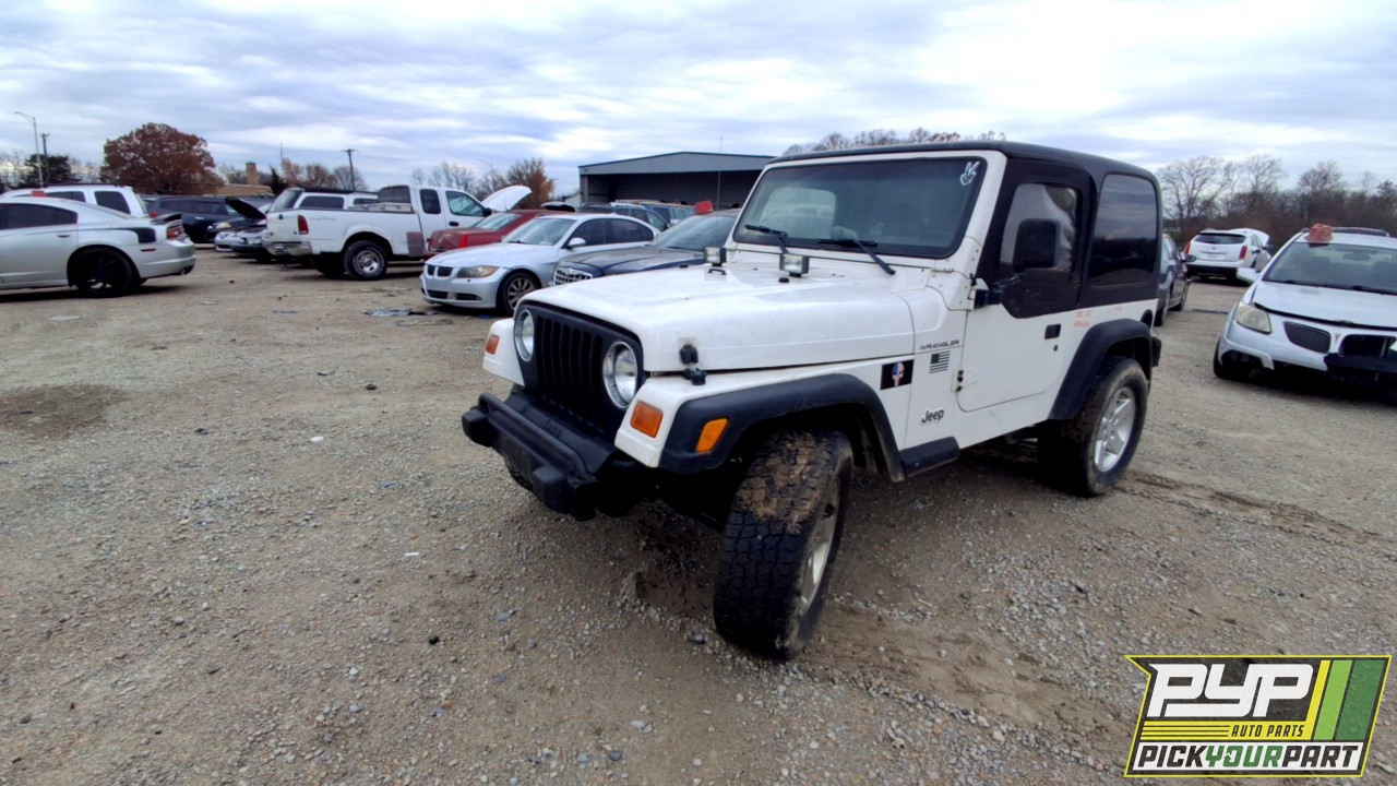 2002 JEEP WRANGLER partes disponibles