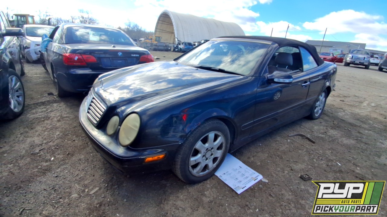 2002 MERCEDES-BENZ CLK320 available for parts