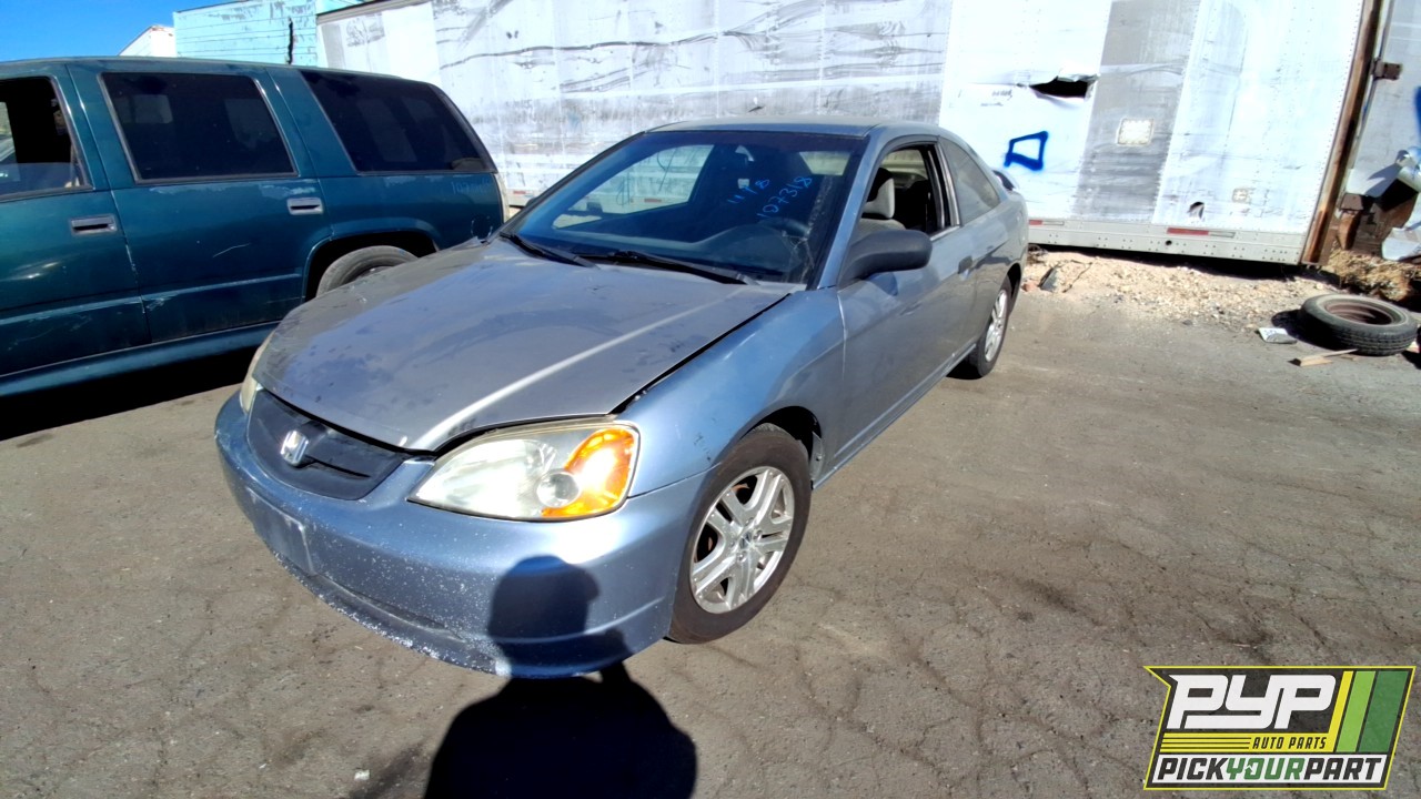 2002 HONDA CIVIC available for parts