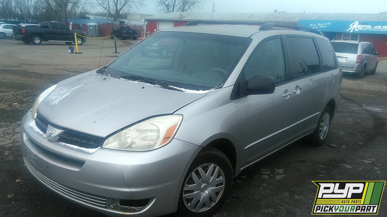 2005 TOYOTA SIENNA partes disponibles