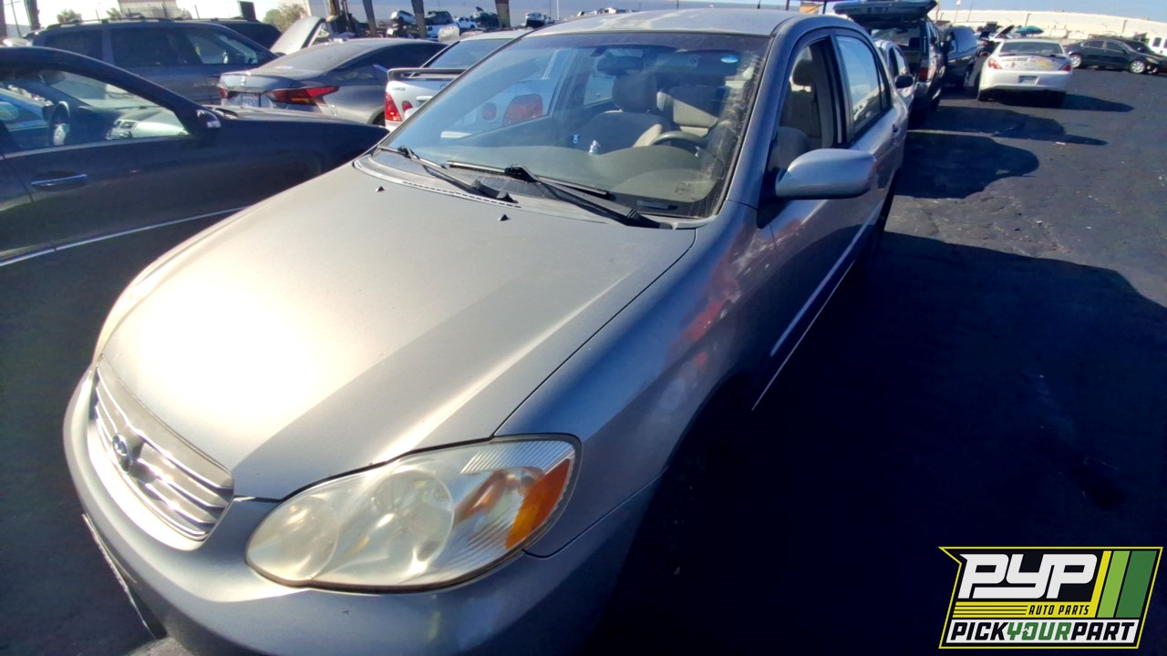 2004 TOYOTA COROLLA available for parts