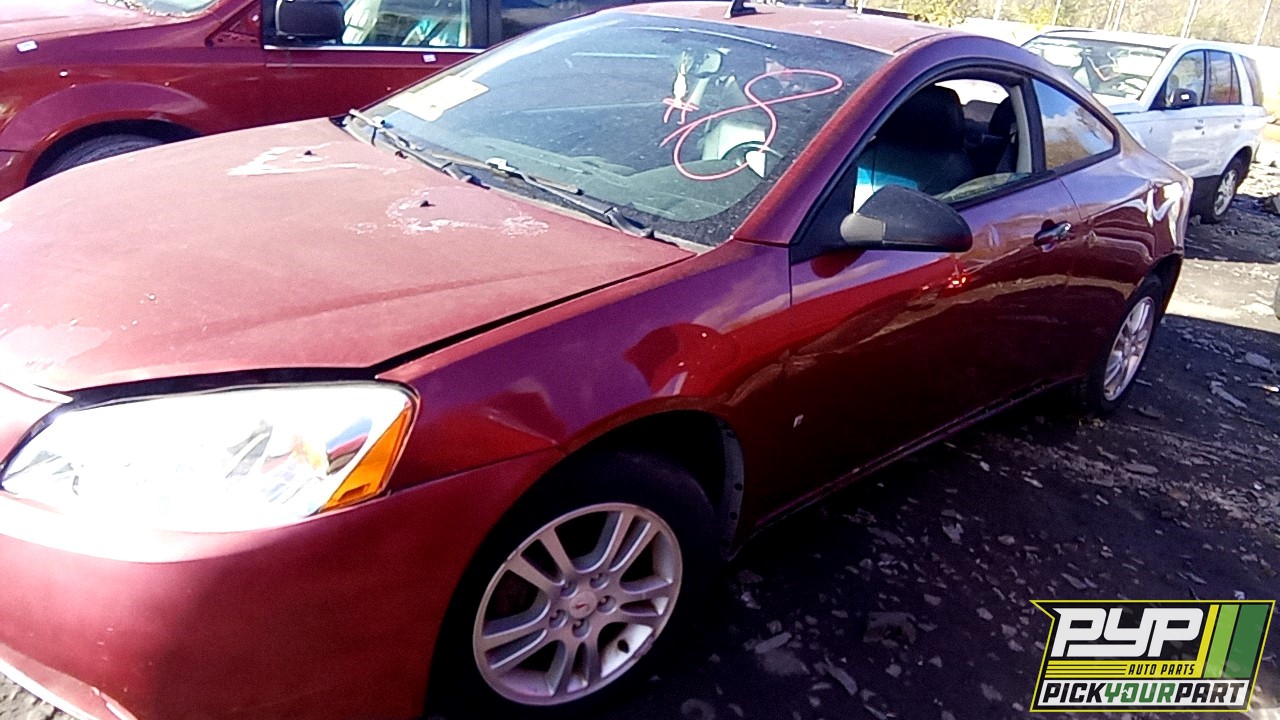 2008 PONTIAC G6 available for parts