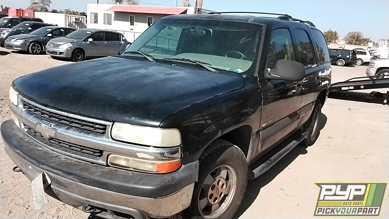 2002 CHEVROLET TAHOE partes disponibles