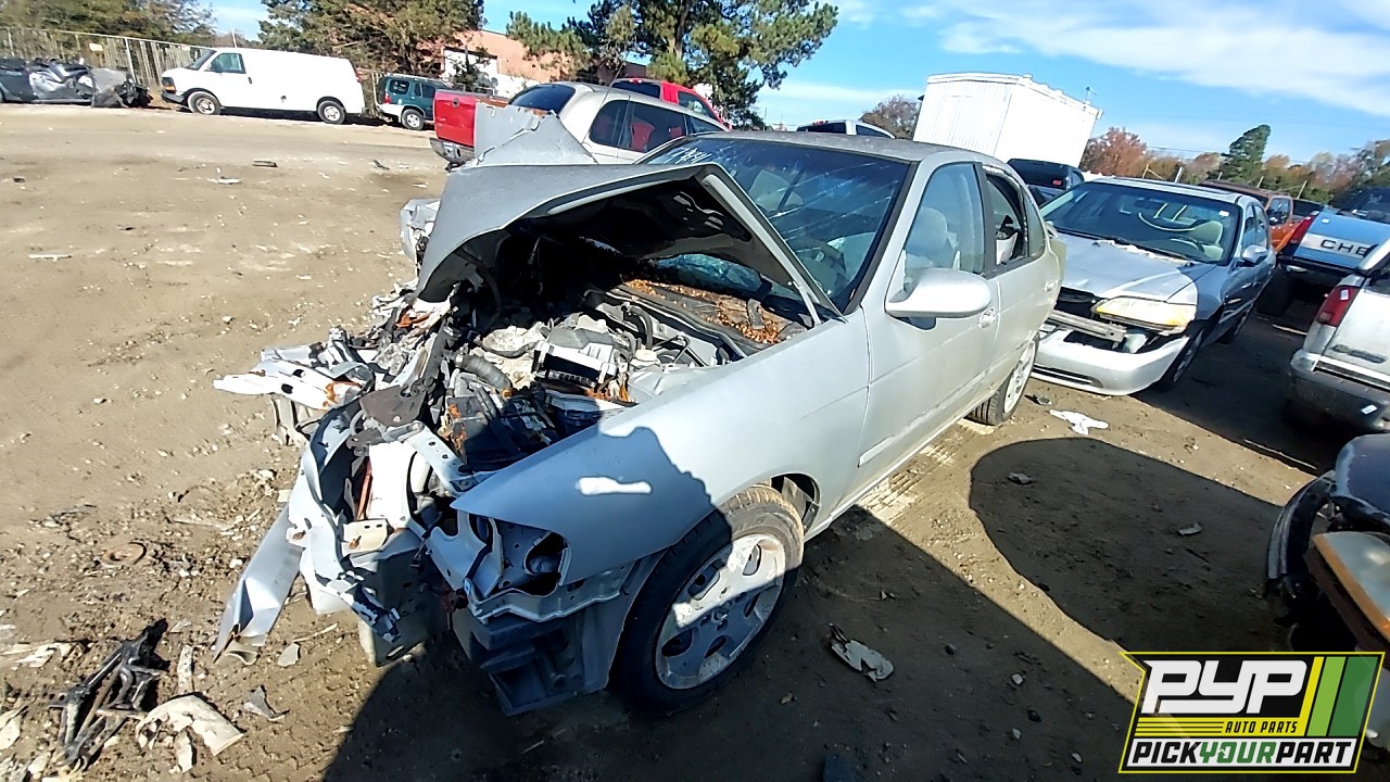 2005 NISSAN SENTRA partes disponibles