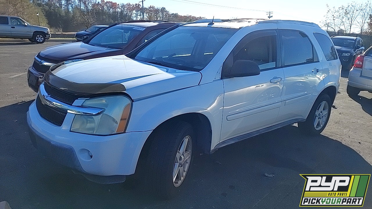 2005 CHEVROLET EQUINOX partes disponibles