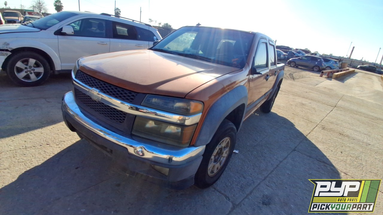 2004 CHEVROLET COLORADO partes disponibles