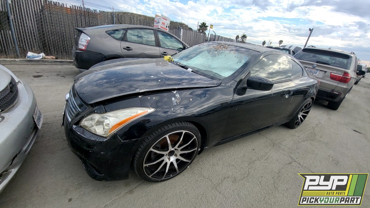 2013 INFINITI G37 partes disponibles