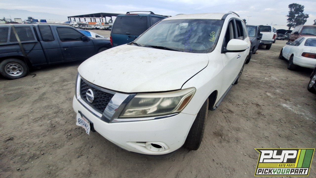 2013 NISSAN PATHFINDER partes disponibles