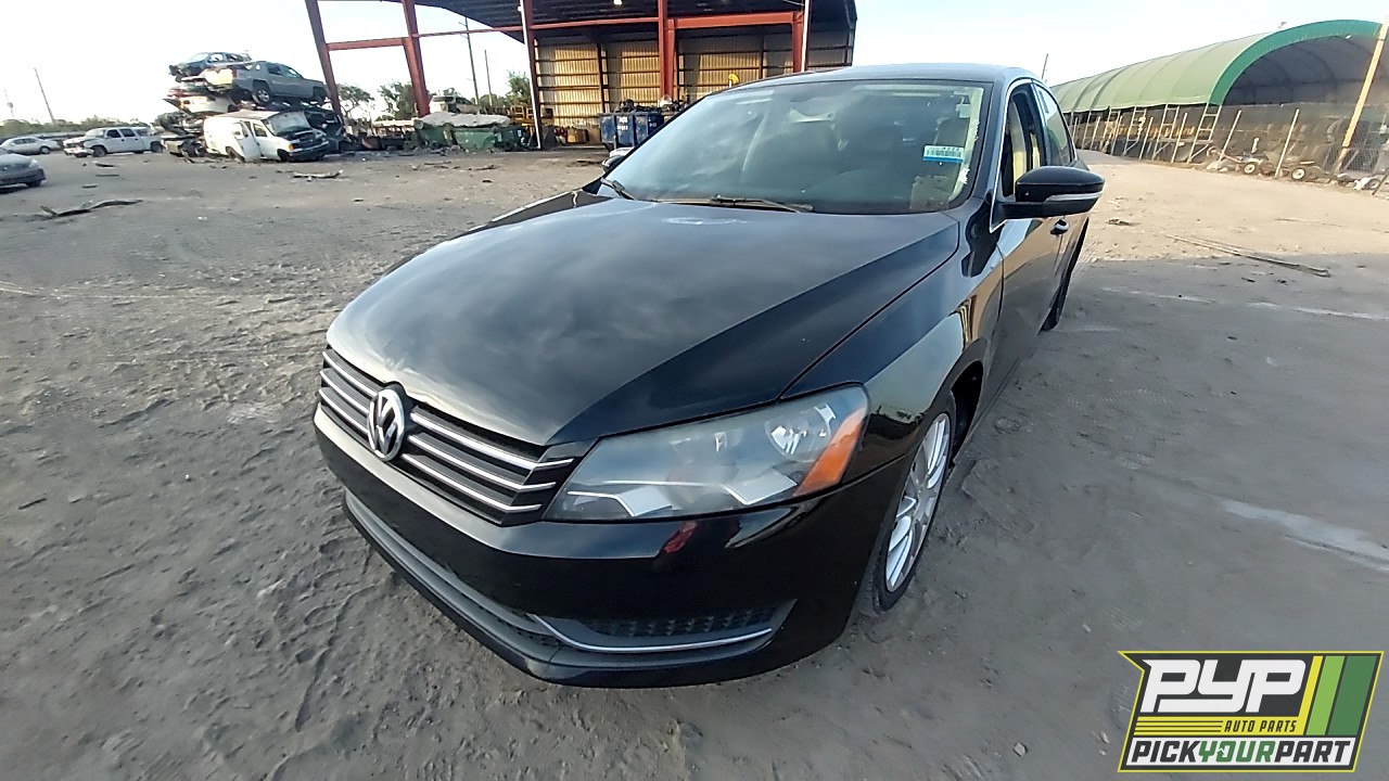 2013 VOLKSWAGEN PASSAT available for parts