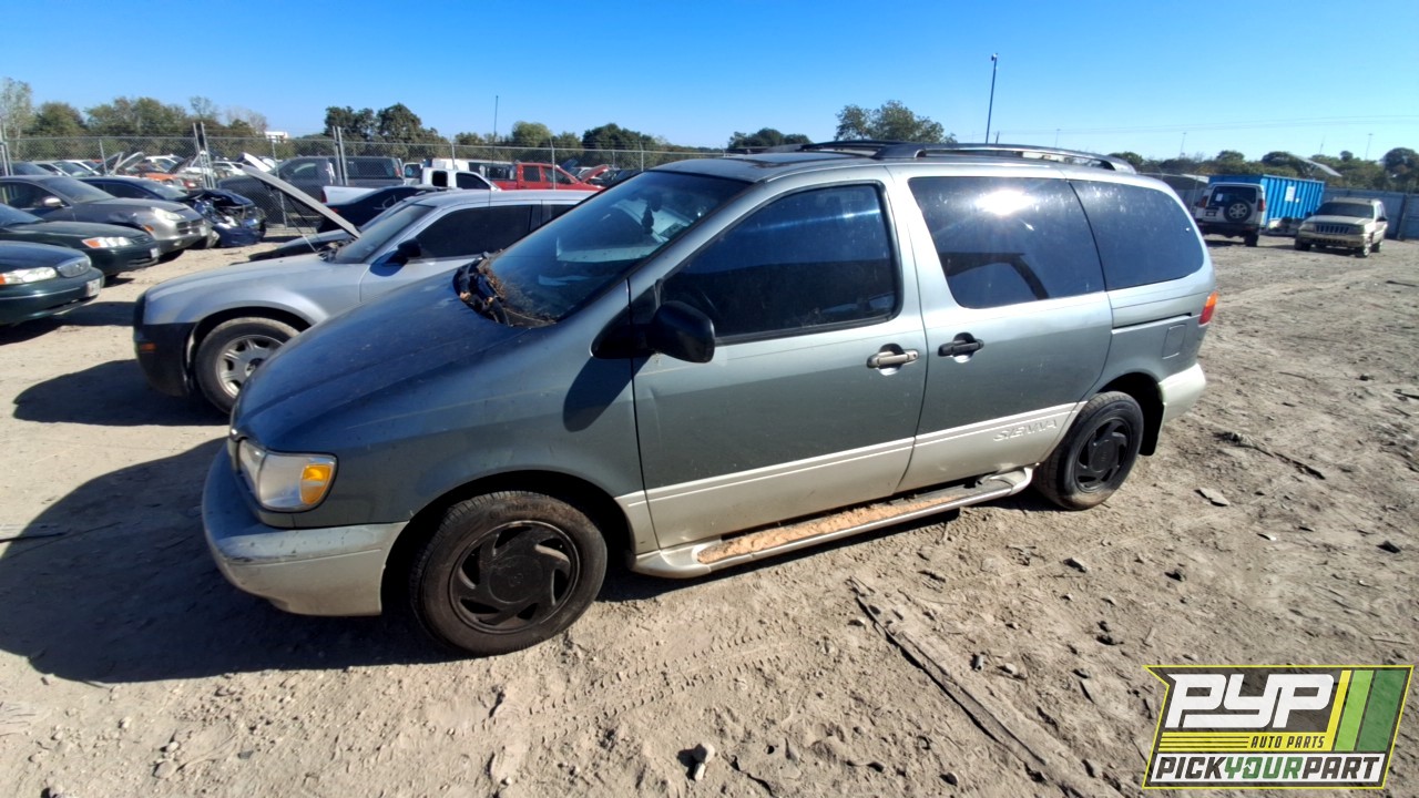 2000 TOYOTA SIENNA partes disponibles