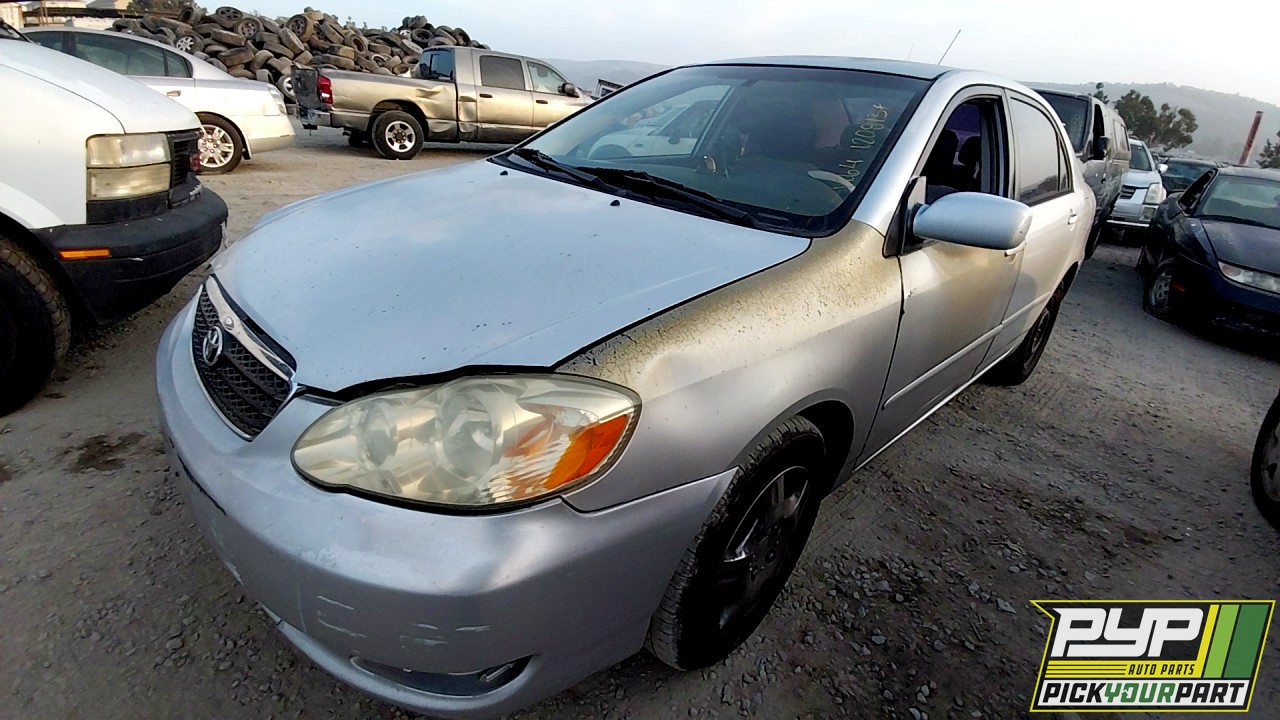 2006 TOYOTA COROLLA partes disponibles