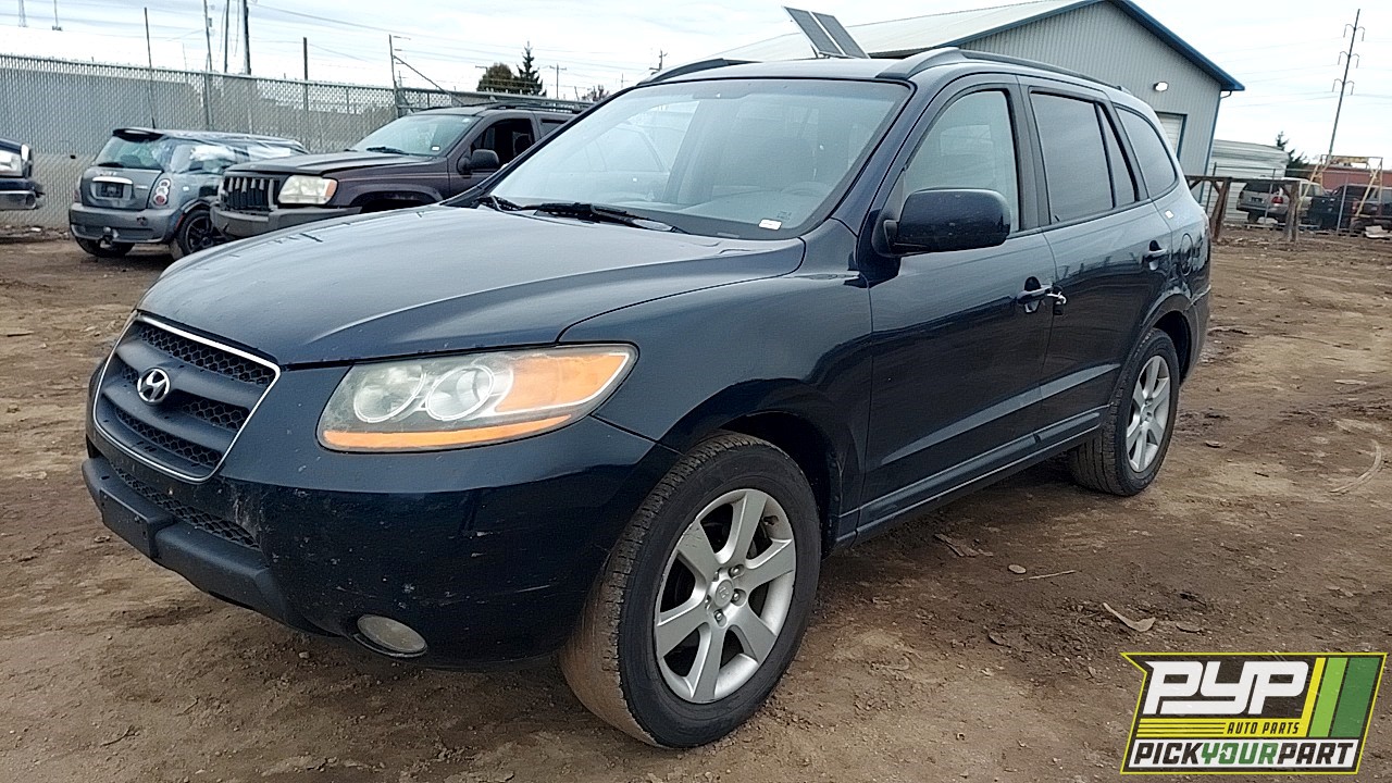 2008 HYUNDAI SANTA FE partes disponibles